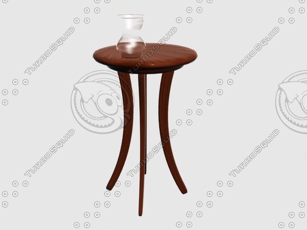 3d model end table - end table.max by Animation Anchor Line